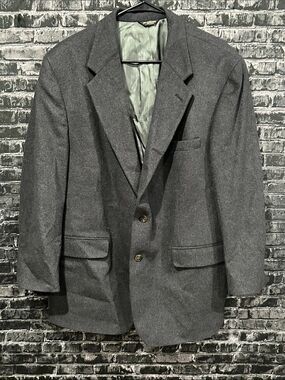 Joseph & Lyman Charcoal Grey 100% Cashmere Blazer Coat!